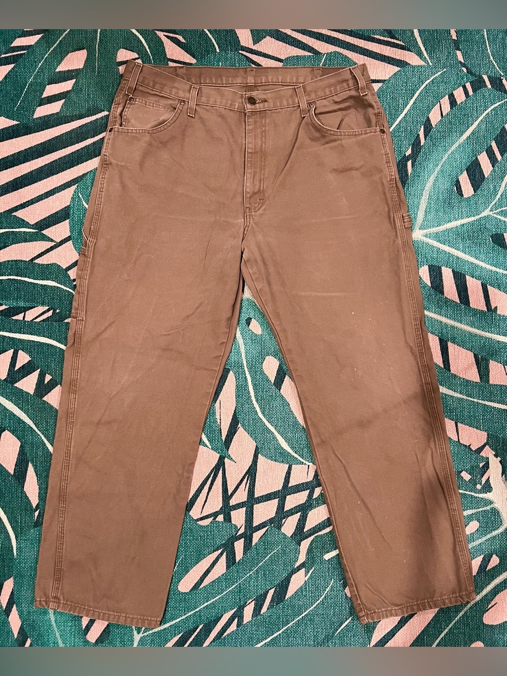 2021 Dickies Canvas Painter Pants Jeans 38x30